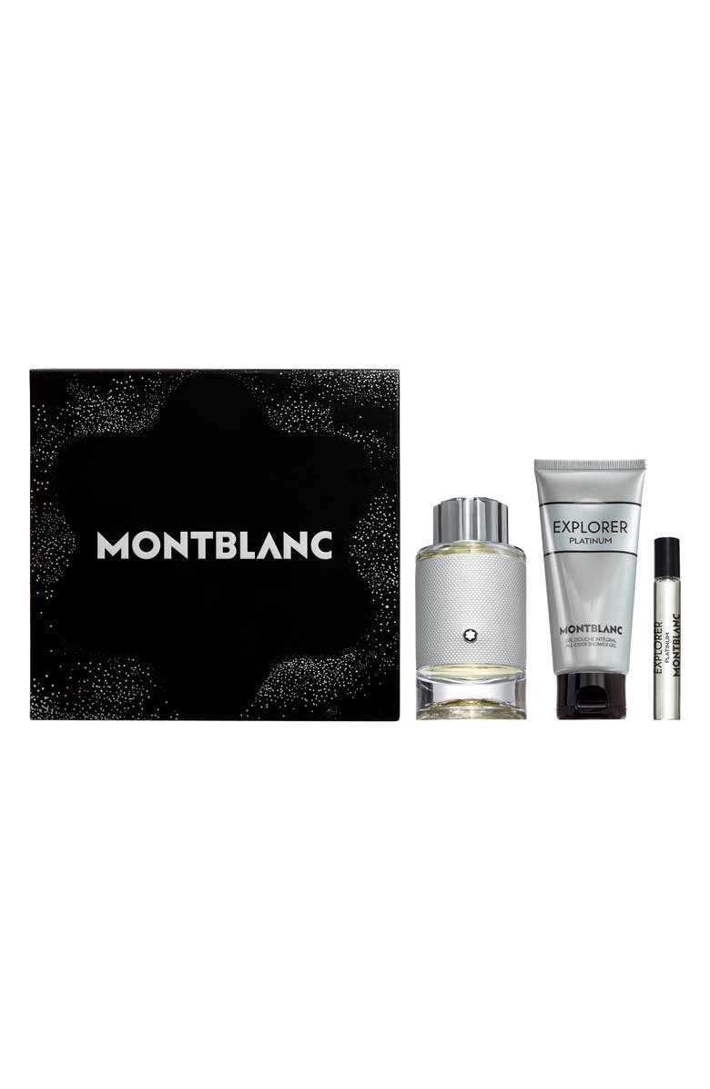 Montblanc Explorer Platinum 3-Piece Eau de Parfum, Alternate, color, 