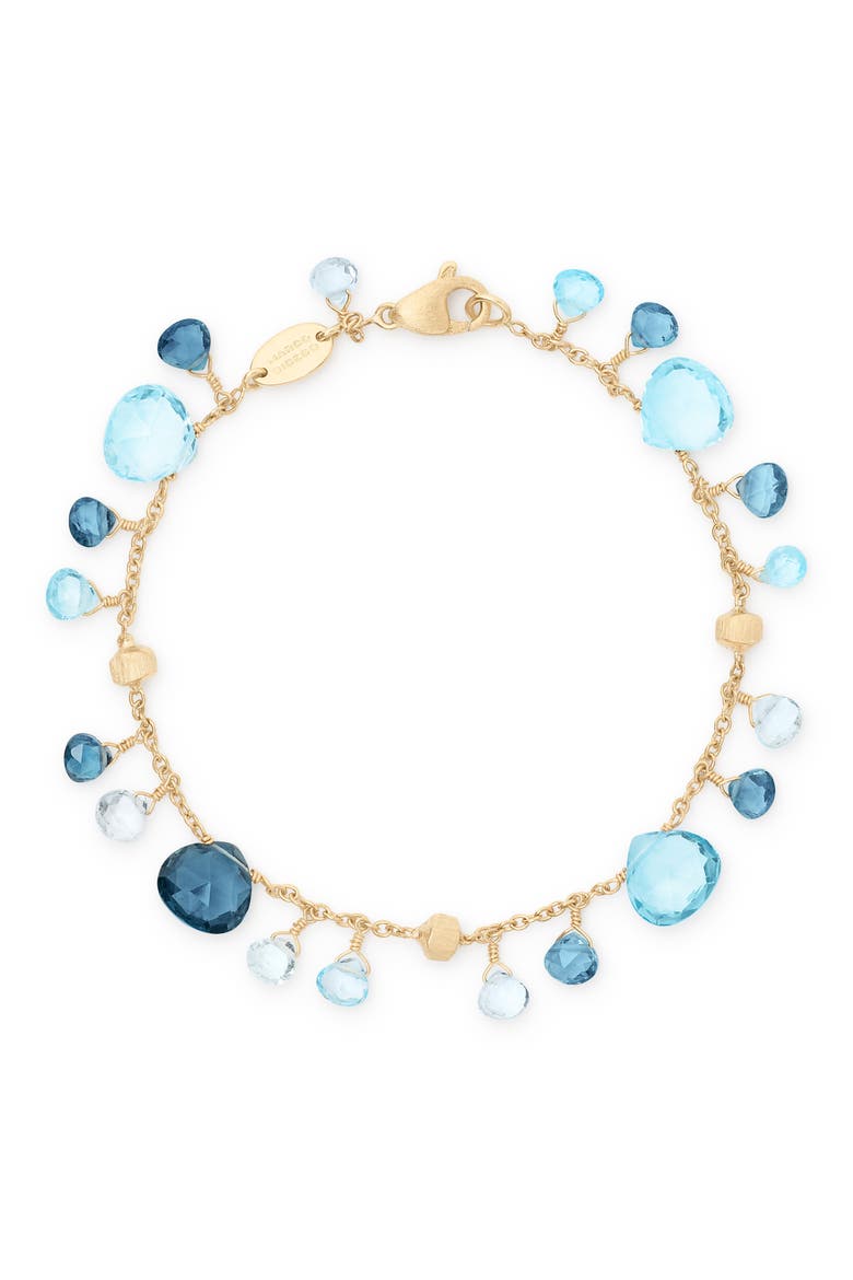 Paradise Mixed Topaz Bracelet, Main, color, 18K YELLOW GOLD