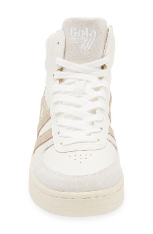 Gola Slam Trident Trainer Sneaker In White
