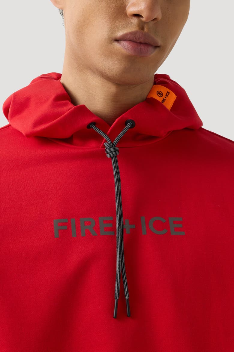 Hoodie Cadell, Alternate, color, Red