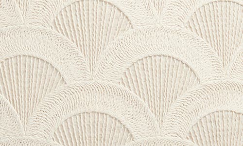 Tahari Scalloped Accent Pillow In Neutral