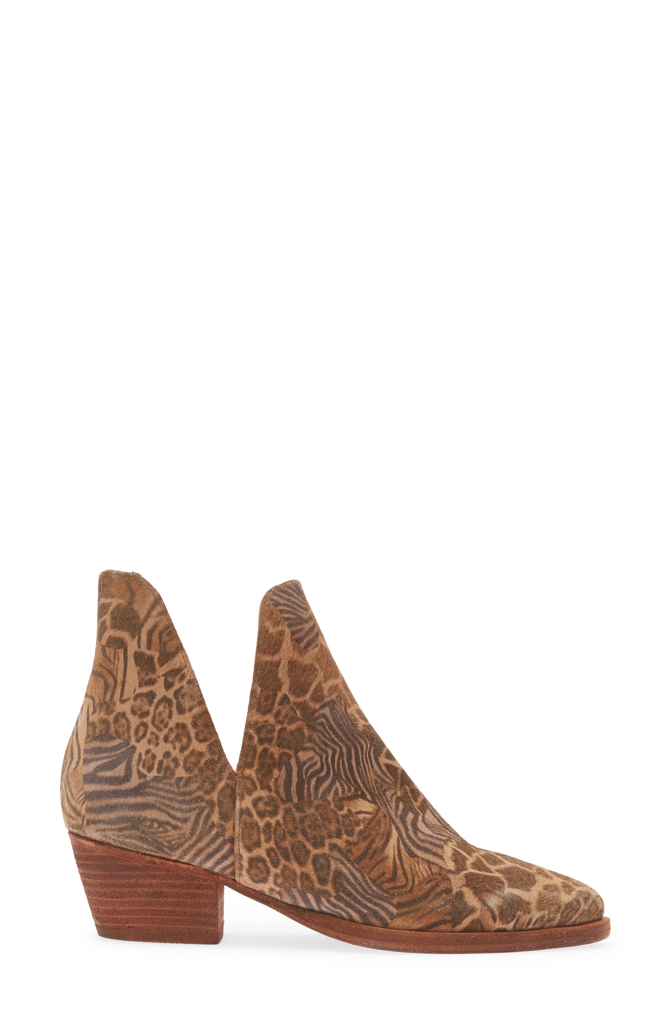 Free People Animal Charm Bootie, Alternate, color, 