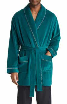 Majestic International Refinery Velour Smoking Jacket