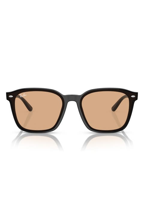 66mm Square Sunglasses