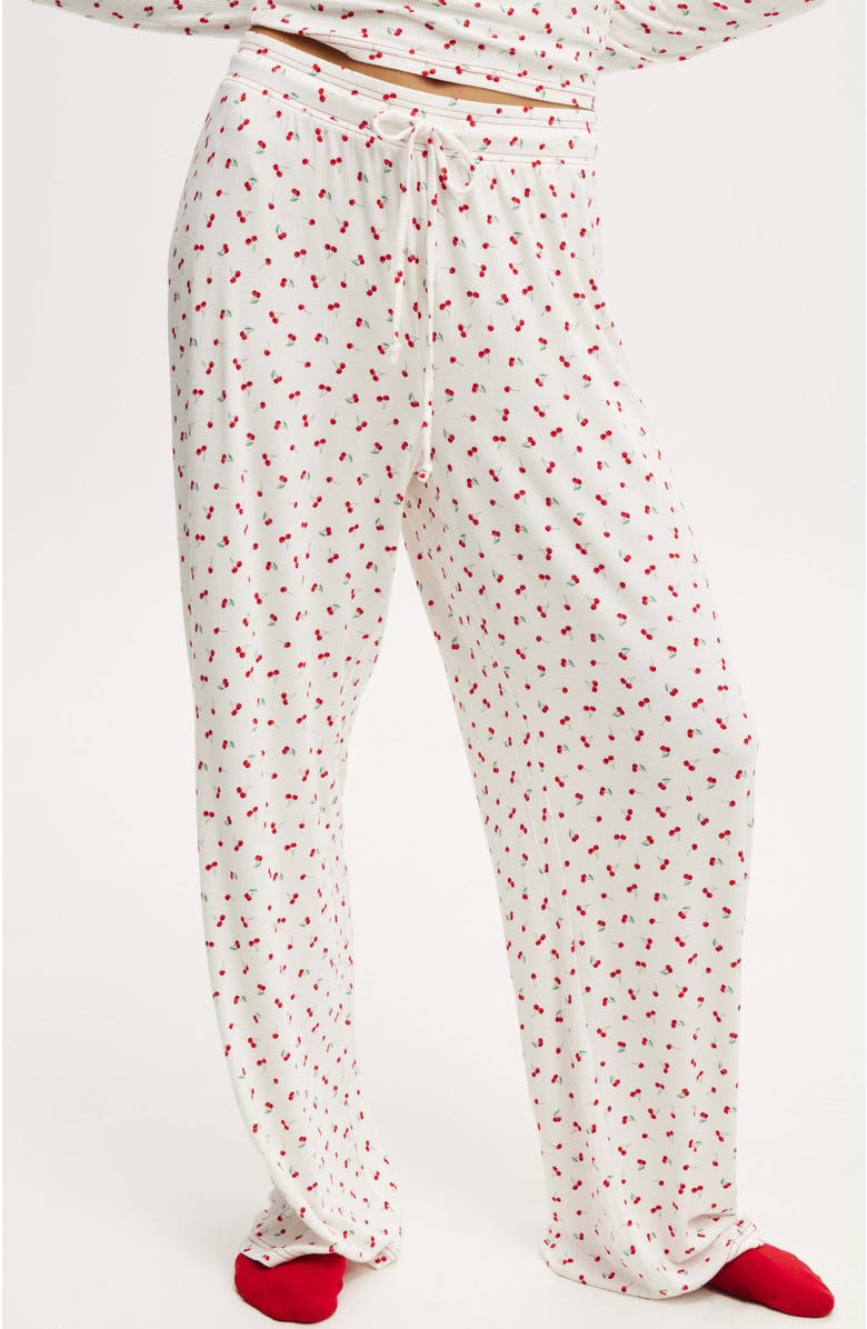 COTTON ON BODY Sleep Recovery Wide Leg Pant, Main, color, 