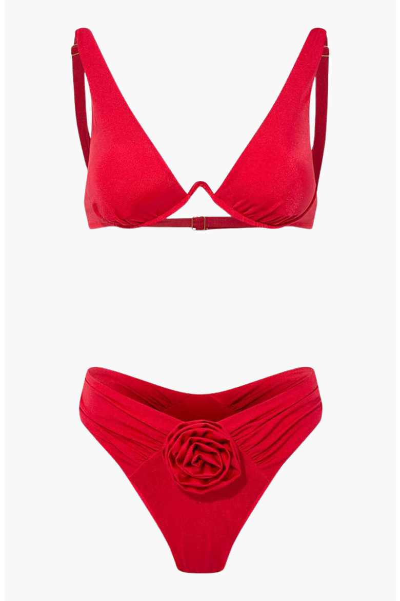 PASSION BIKINI, Alternate, color, Red