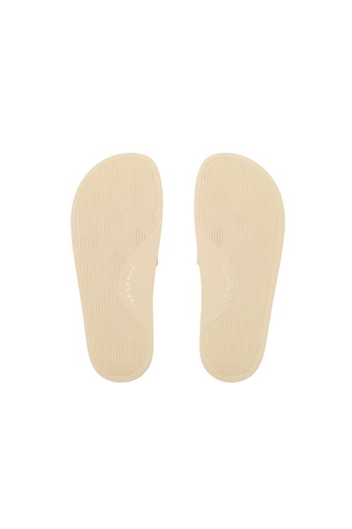 Burberry Check-print Slides In Multi