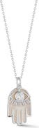 GLAZE JEWELRY Hamsa Pendant Necklace