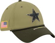 New Era Men's New Era Green Dallas Cowboys 2025 Salute to Service 39THIRTY Flex Hat