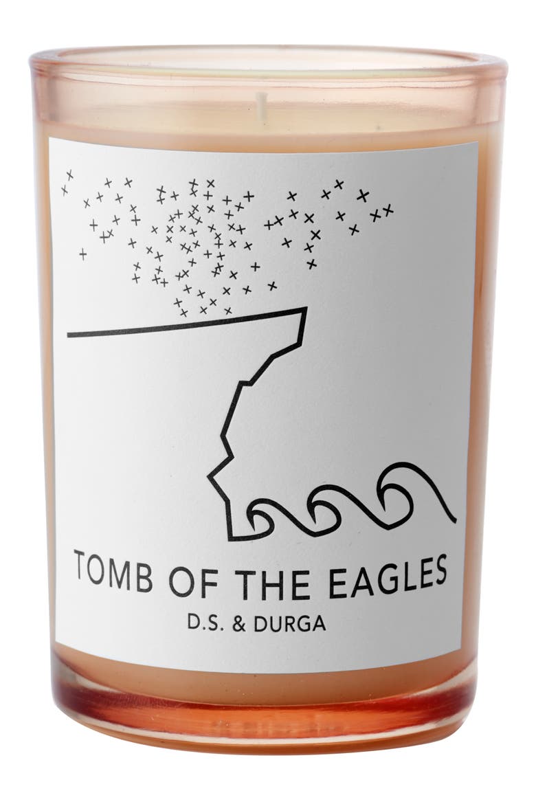 Tomb of the Eagles Scented Candle, Main, color, WHITE