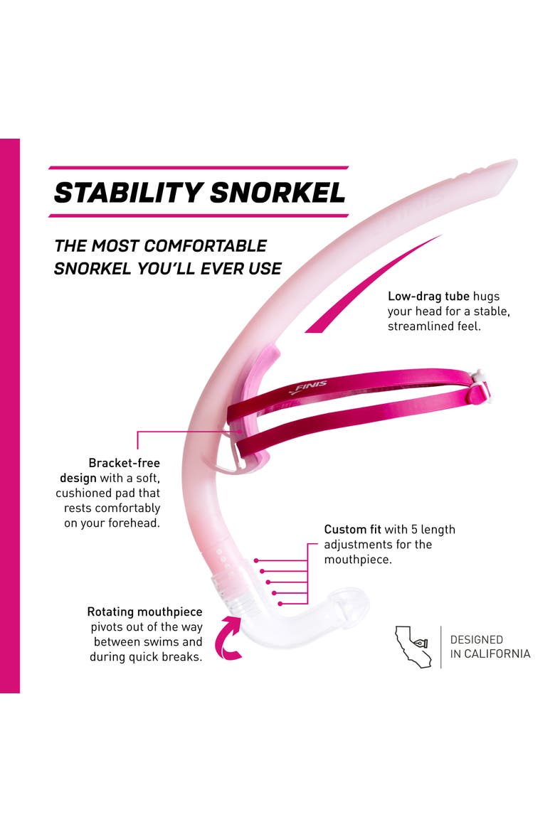 Stability Snorkel, Alternate, color, Orchid