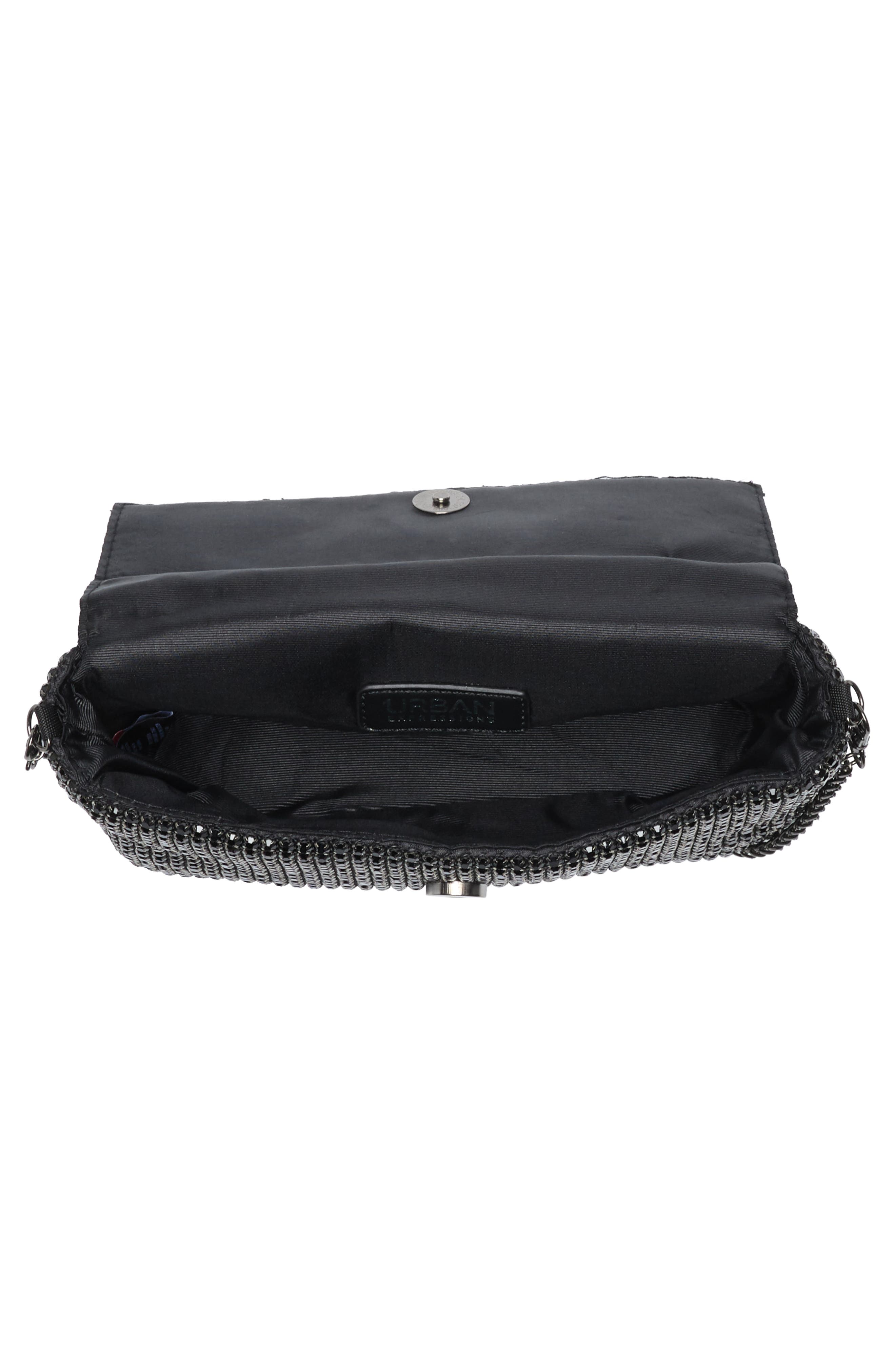 URBAN EXPRESSIONS HANDBAGS Rhinestone Mini Crossbody Bag, Alternate, color, 