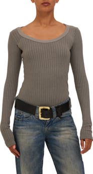 Project Social T What's the Scoop Rib Top