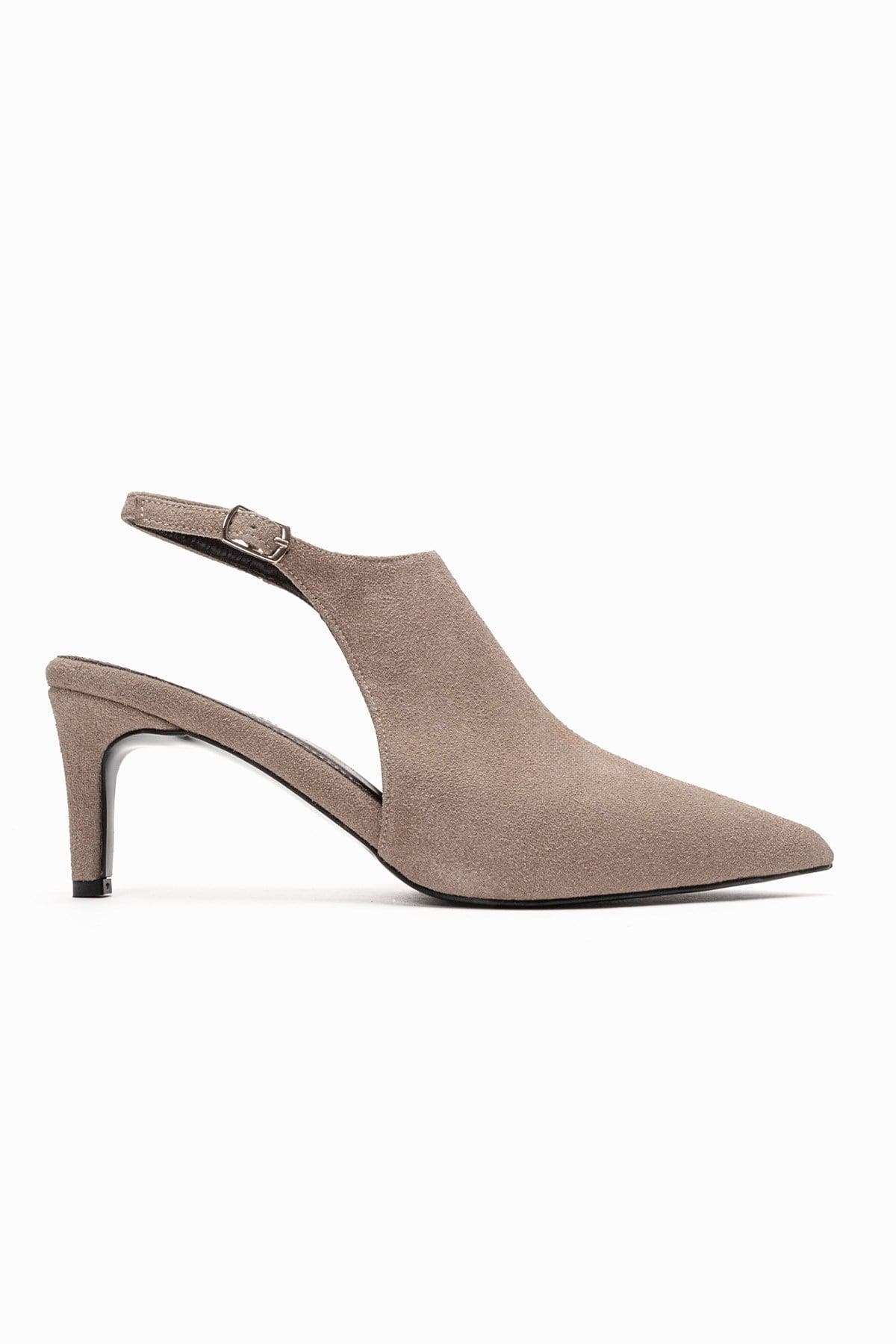 Vosalie Slingback Stiletto Pump, Alternate, color, Mink Suede