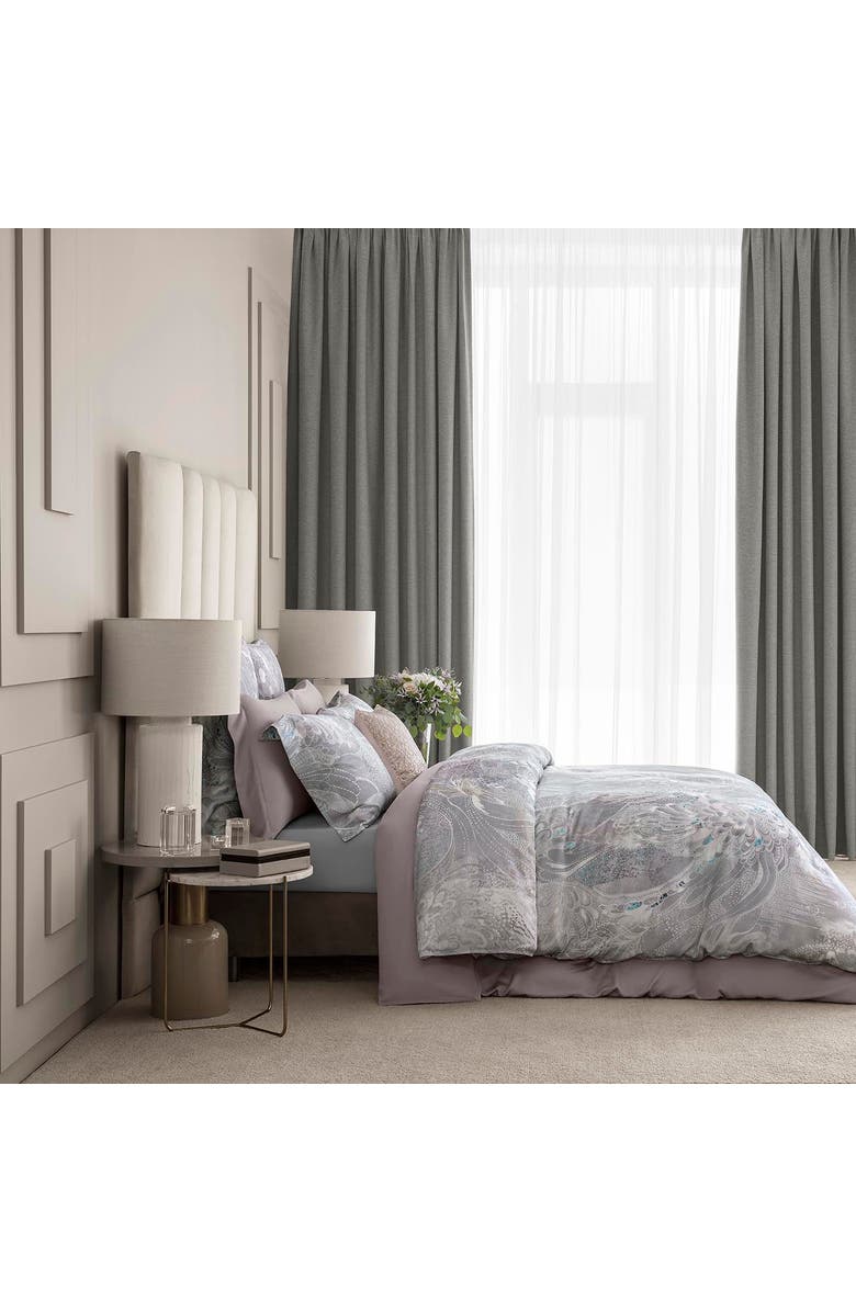 Togas Perla duvet cover, Alternate, color, Grey