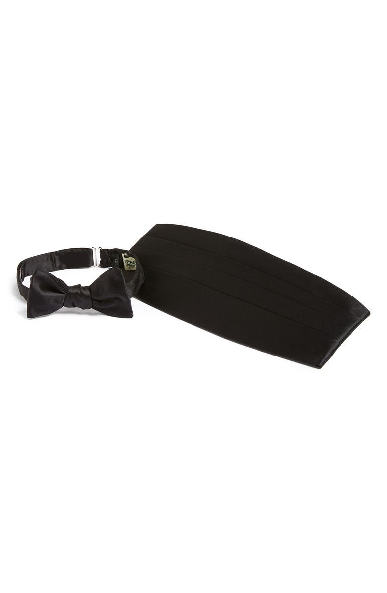 Gitman Cummerbund & Bow Tie, Main, color, 