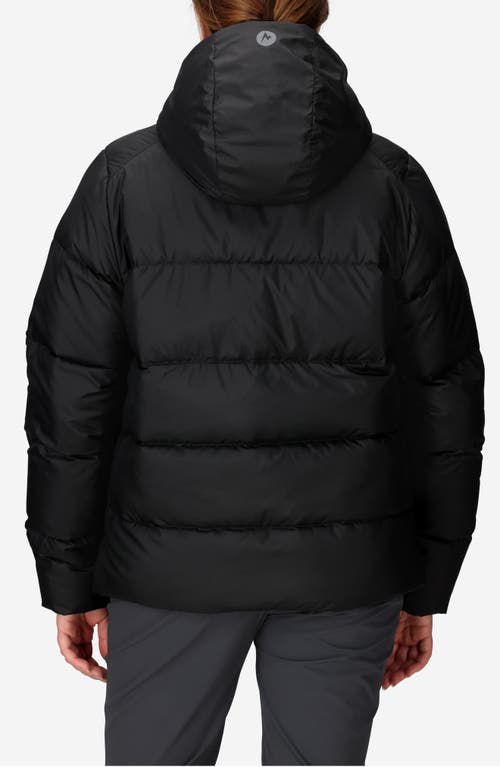 Marmot Guides 700 Fill Power Down Water Repellent Jacket In Black