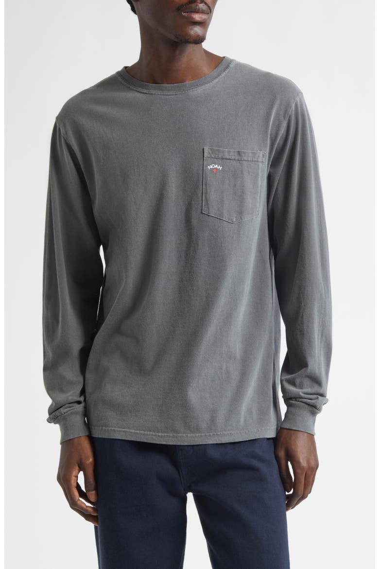 Core Logo Long Sleeve Pocket T-Shirt (Men) | Nordstrom