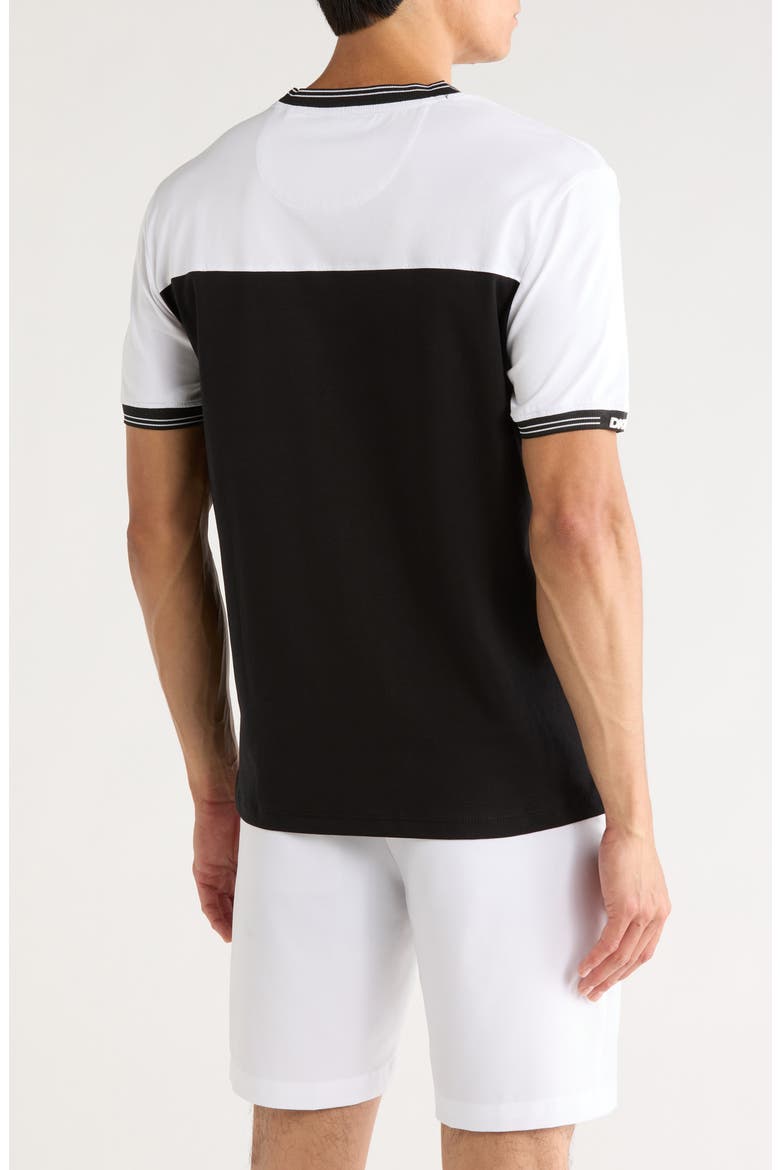 Soho Sleeve Logo T-Shirt, Alternate, color, WHITE