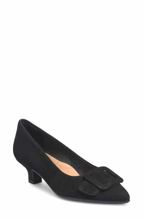 Sadie Pointed Toe Kitten Heel Pump