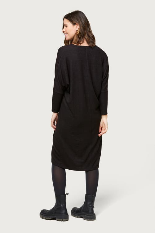 Nom Maternity Quinn Maternity Dress In Black