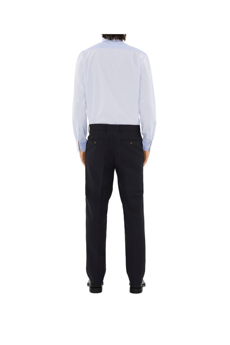 Wool Mohair Tailored Trousers, Alternate, color, Navy