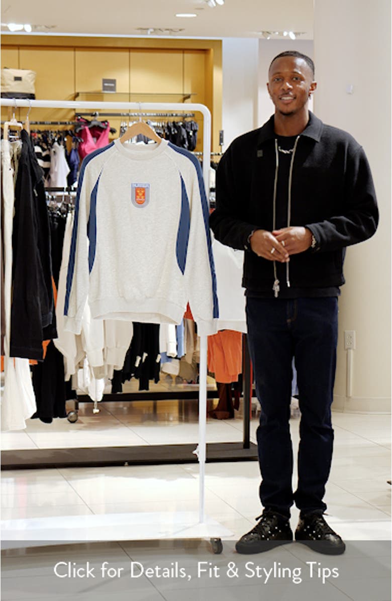 Crown Crewneck Sweatshirt, sales video thumbnail