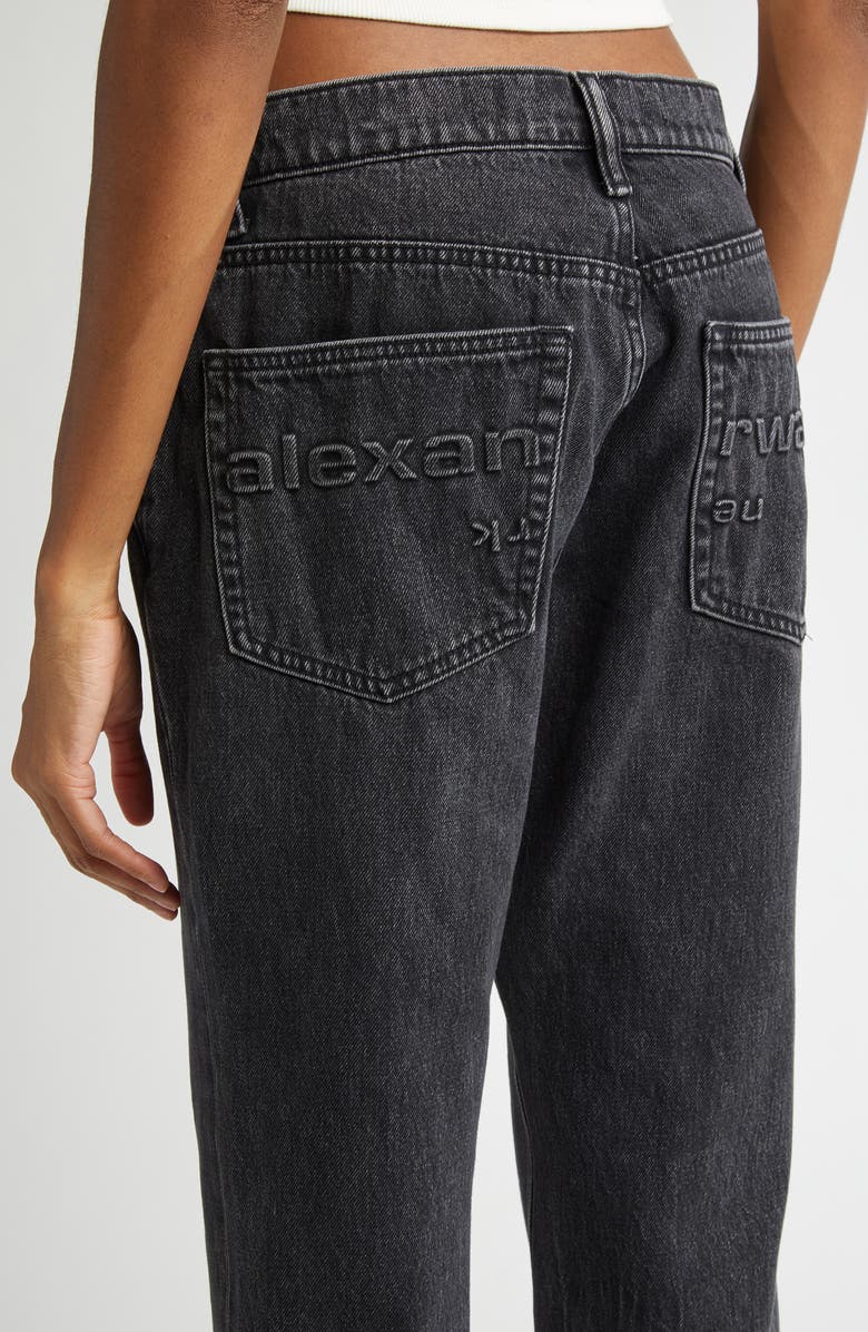 Alexander Wang OG High Waist Stovepipe Jeans, Alternate, color, 