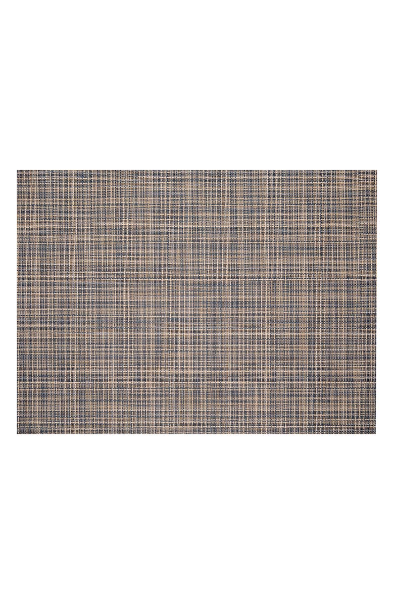 Chilewich Basket Weave Floor Mat, Main, color, Coast