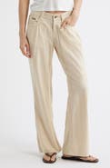 BDG Urban Outfitters Kayla Linen & Cotton Five-Pocket Pants