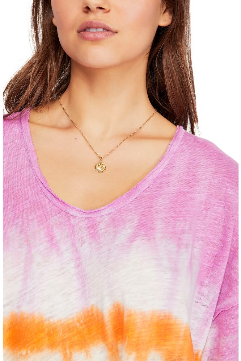 Pomona Linen & Cotton Tunic Tee, Alternate, color, LILAC