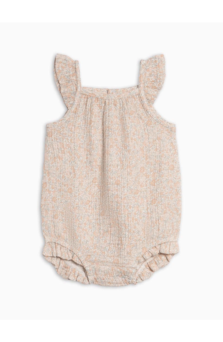 Colroed Organics Organic Muslin Tank Bubble Romper, Main, color, Belmont Floral