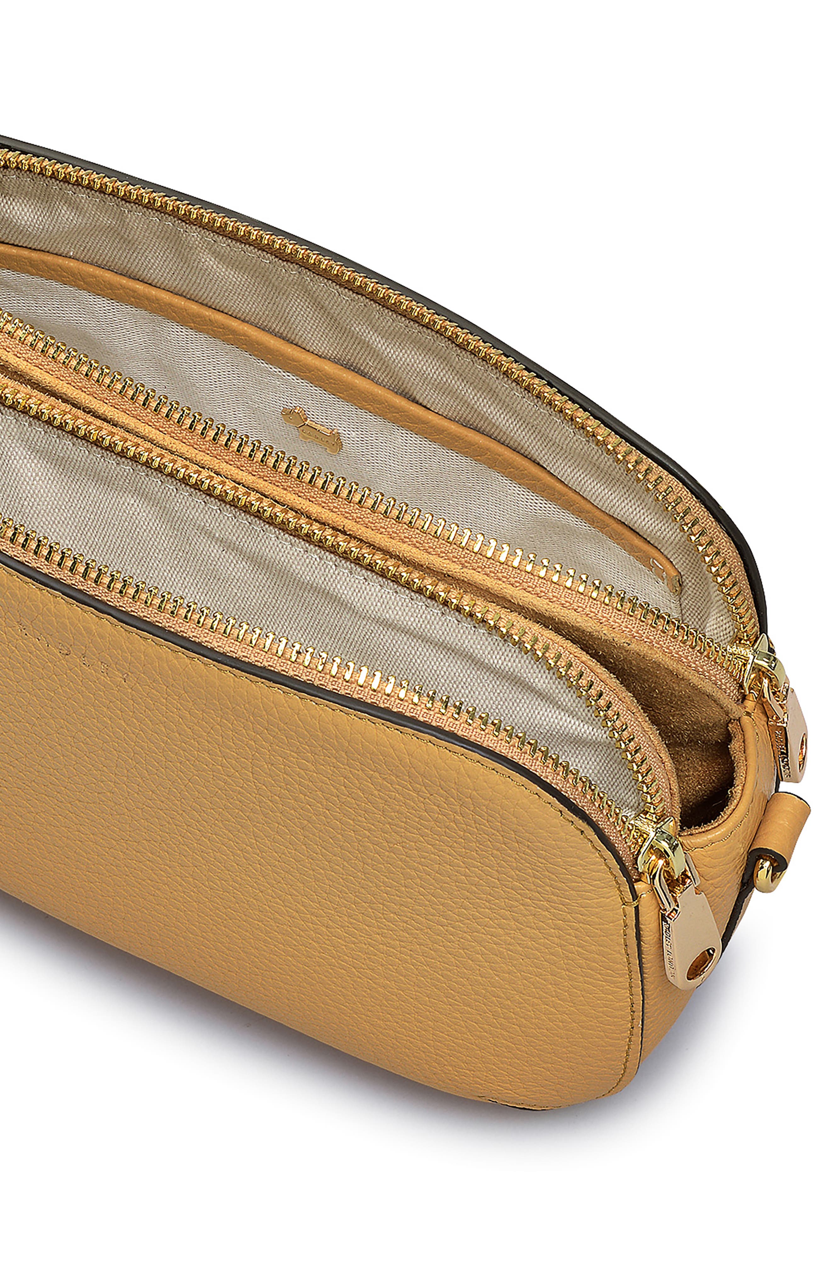 Radley Dukes Place Medium Ziptop Crossbody Bag, Alternate, color, Pecan