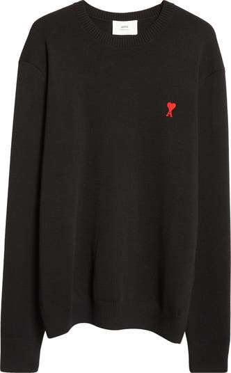 AMI PARIS Ami de Coeur Wool Crewneck Sweater | Nordstrom