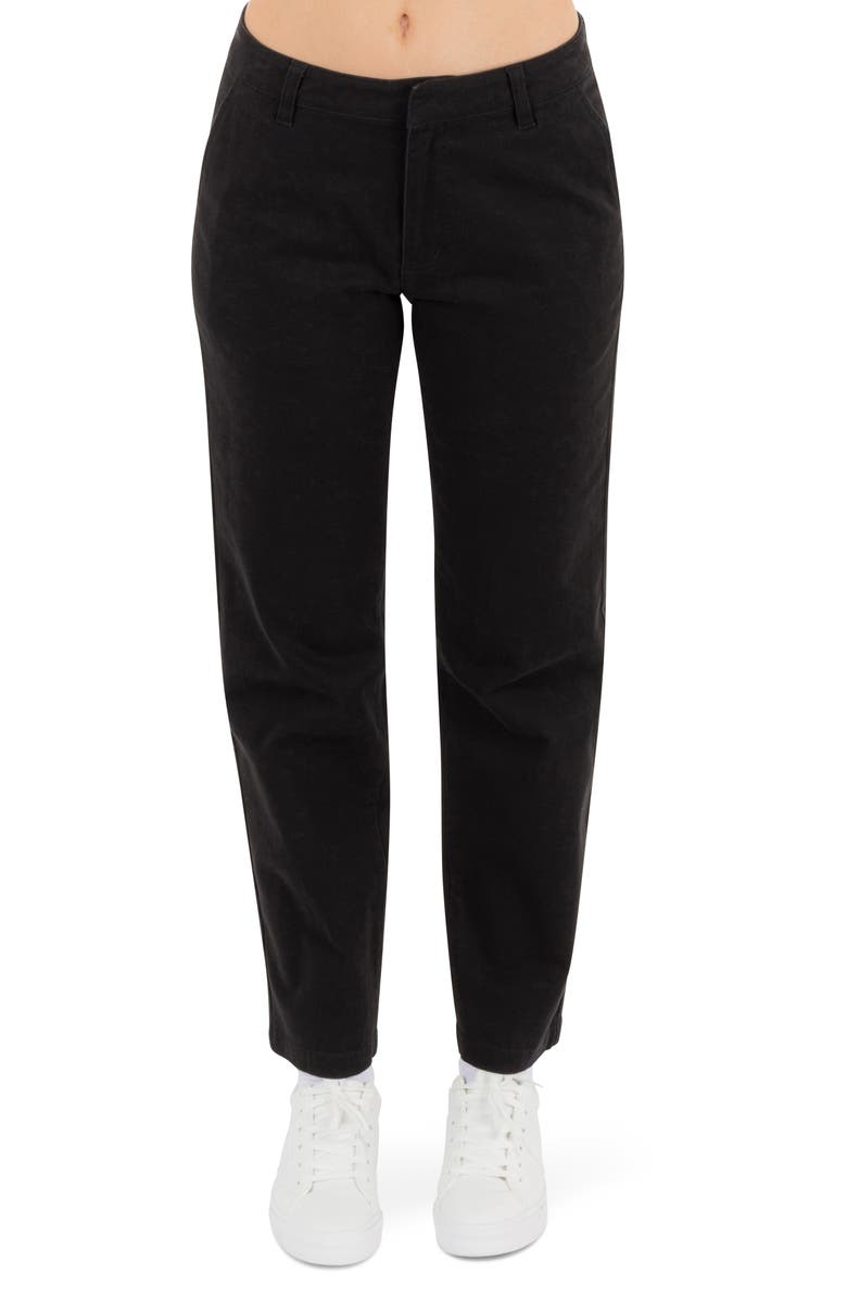 Hurley Rider Straight Leg Pants, Main, color, Black