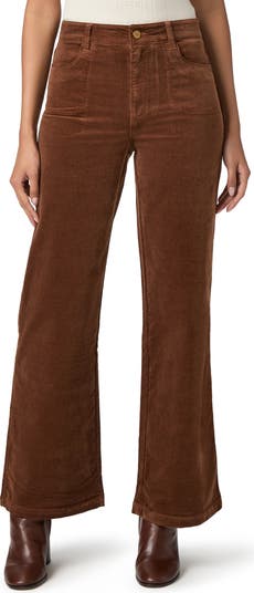 Anessa High Waist Corduroy Wide Leg Pants
