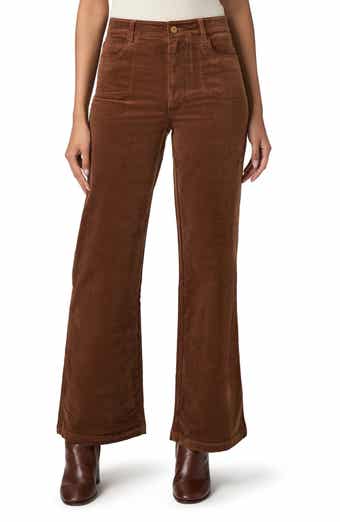 PAIGE Anessa High Waist Corduroy Wide Leg Pants