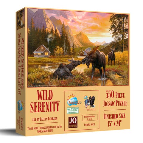 Wild Serenity 550 piece Jigsaw Puzzle for Adults