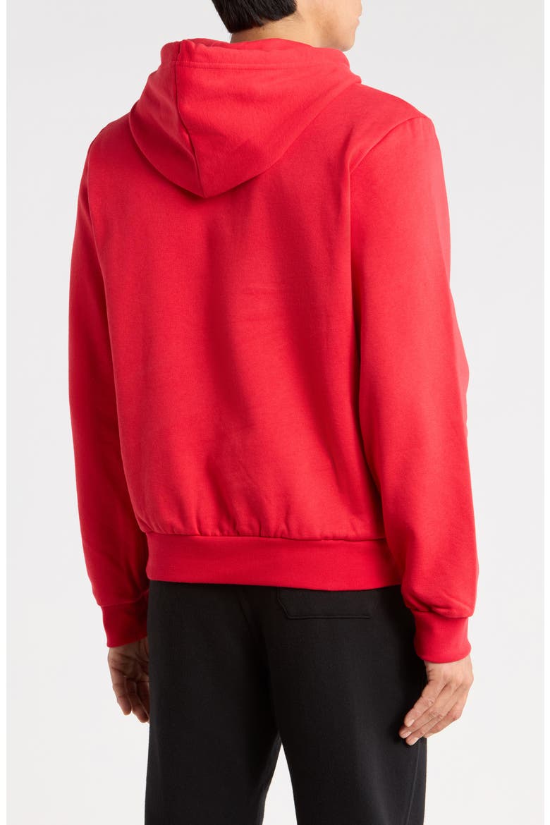 Evolution Simple Dome Regular Hoodie, Alternate, color, TNF RED