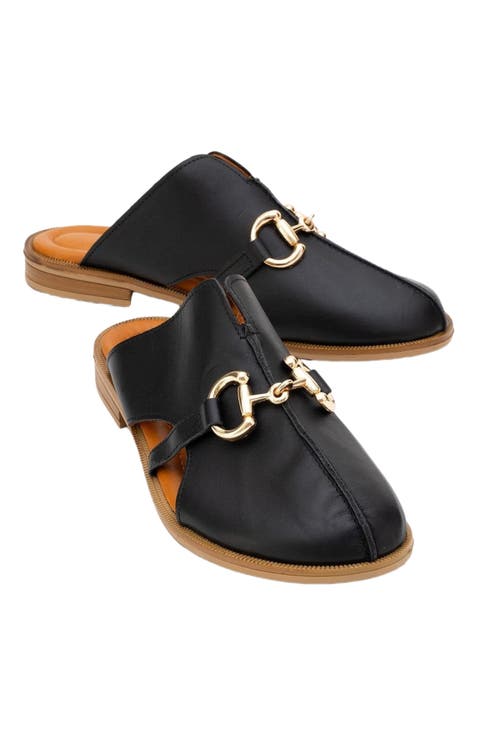 Favor Leather Mules (Women)