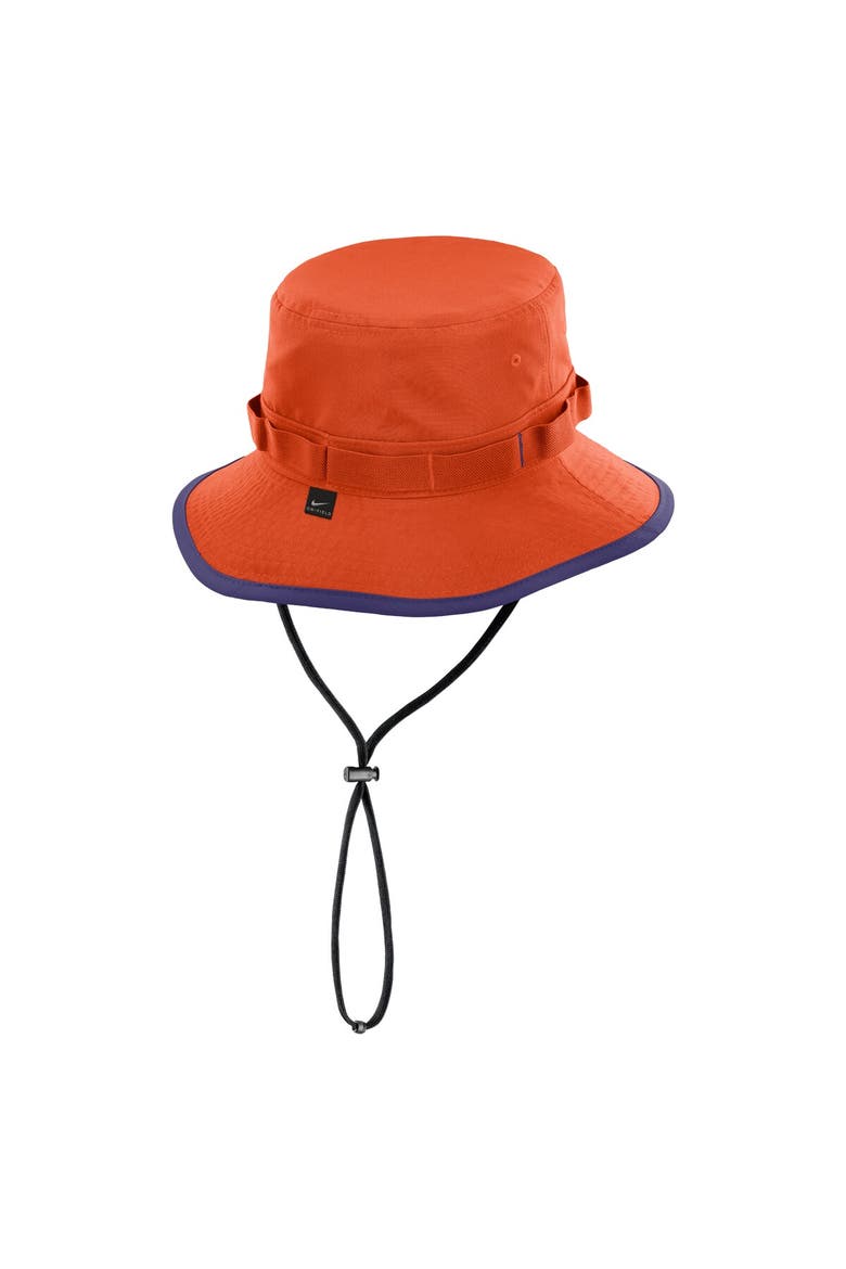 Men's Nike Orange Clemson Tigers 2024/25 On-Field Apex Performance Boonie Bucket Hat, Alternate, color, Orange