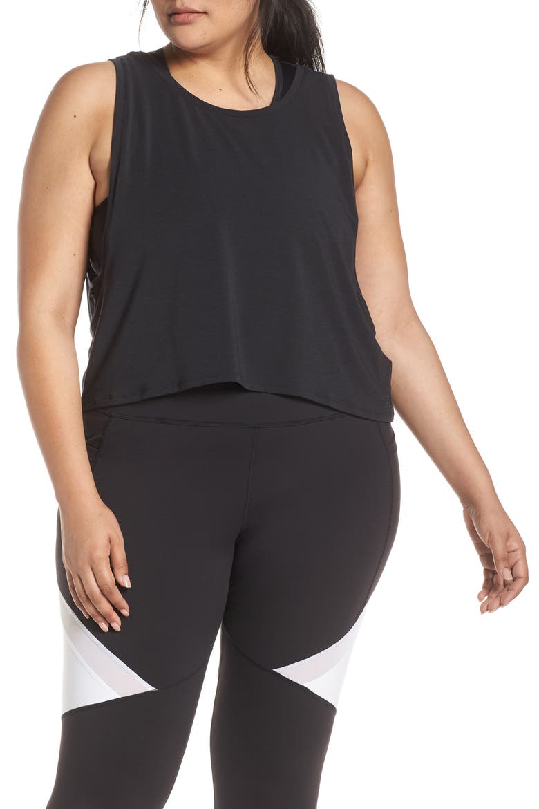 Transform Two-Way Crop Tank, Alternate, color, BK