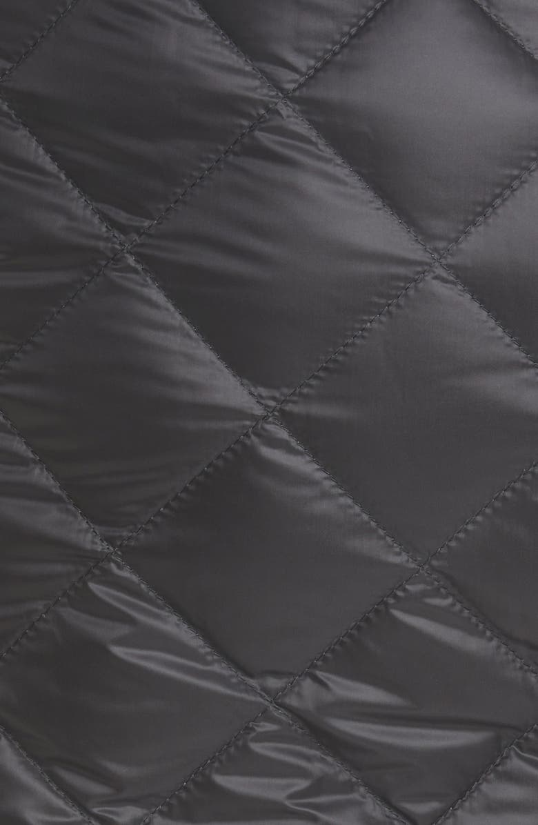 Moncler Quilted Down Midi Skirt, Alternate, color, 