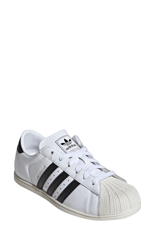 adidas Superstar Lo Pro Sneaker in White/core Black/gold at Nordstrom, Size 10