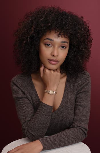 Mini Grove Rectangular Bracelet Watch, 16mm