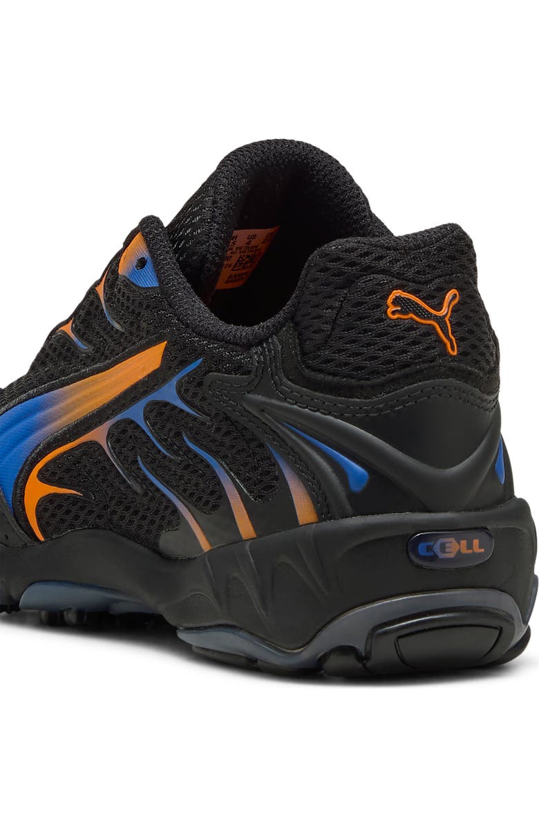 PUMA Kids' Inhale Jr. Sneaker, Alternate, color, Puma Black-Orange Glow