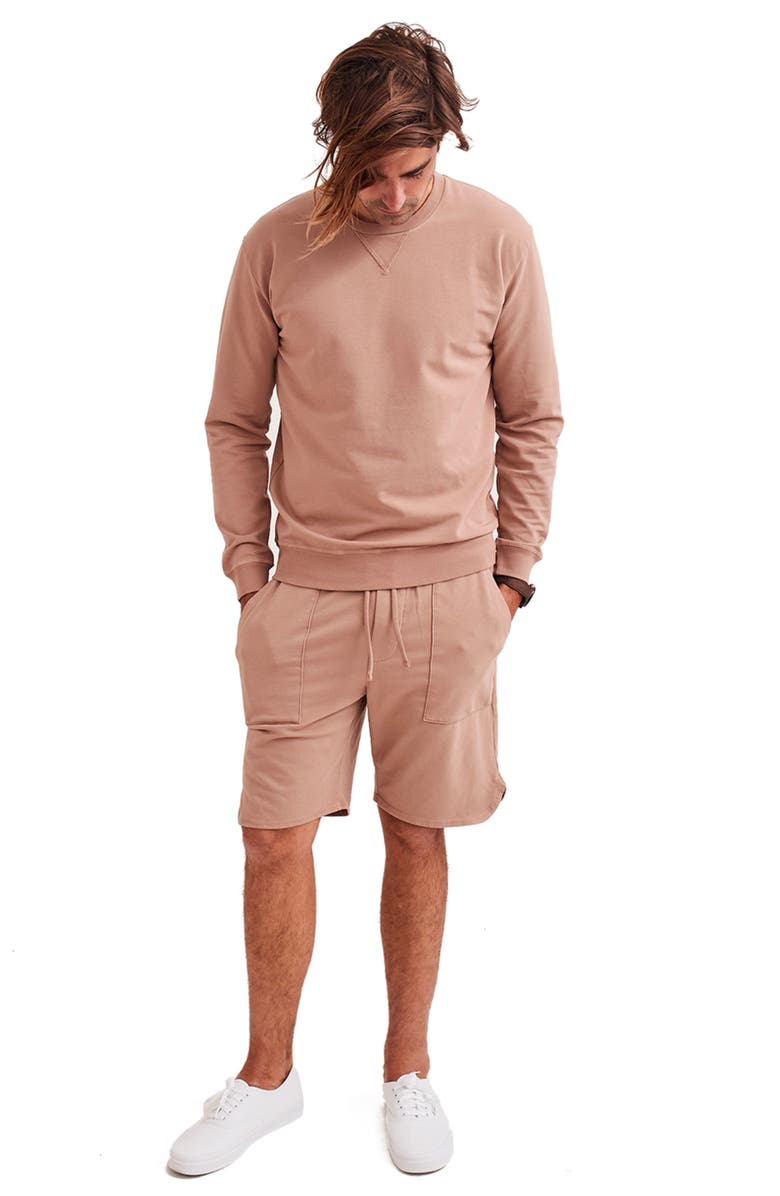 Goodlife Micro Terry Crewneck Sweatshirt, Alternate, color,