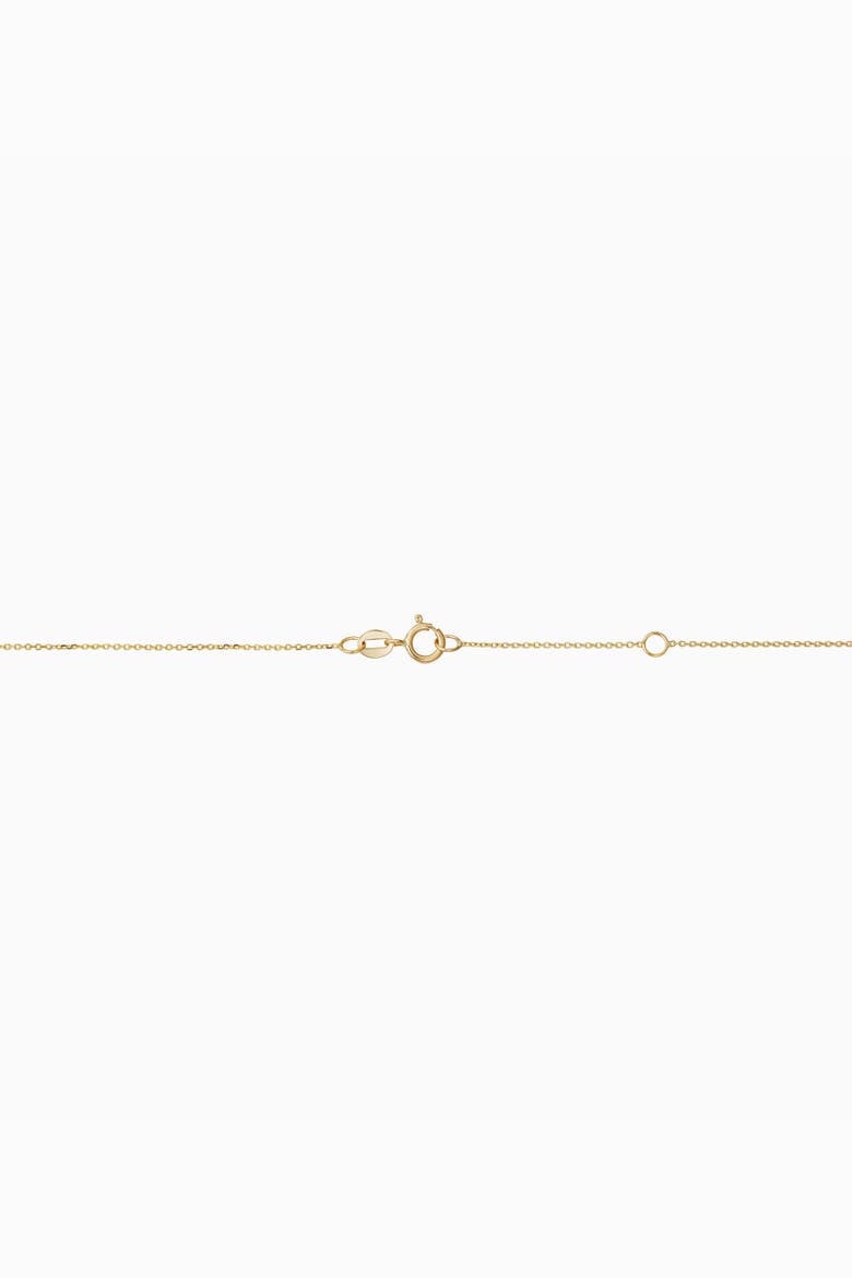 14K Gold Forever Linked Necklace, Alternate, color, Yellow Gold