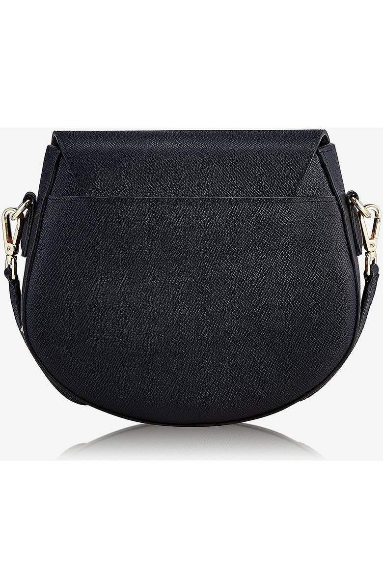 GiGi New York Sophia Saddle Bag, Alternate, color, Black