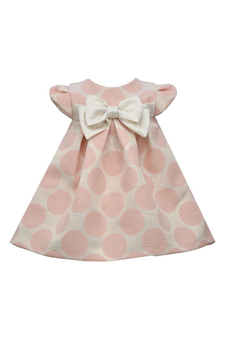 GERSON & GERSON Brocade Empire Dress, Main, color, 